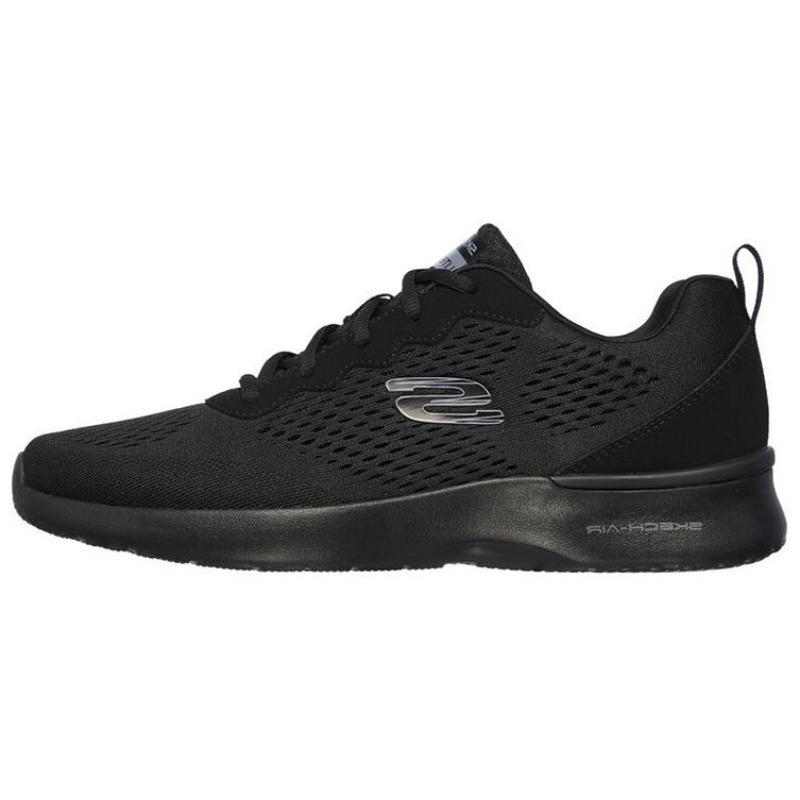 Skechers Skech-Air Dynamight Tuned Men Shock Absorbing Breathable Low Running Shoes Black 232291-BBK 39.5