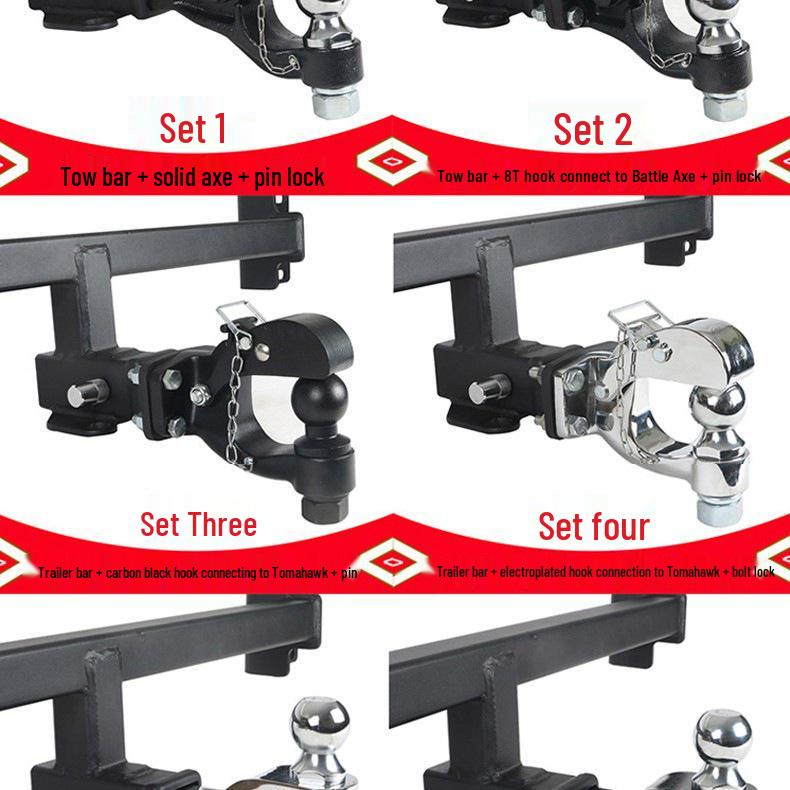 Volkswagen Tiguan L PRO Tow Bar Rear Hook for Tow Modification