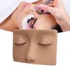 Lash Mannequin Head Removable Silicone Replacement Eyelash Mannequin Head for Training