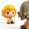 4Pcs/Set Demon Slayer Kamado Tanjirou Nezuko Agatsuma Zenitsu Action Figure Cute Anime Model PVC Statue Collectible Toys Gifts