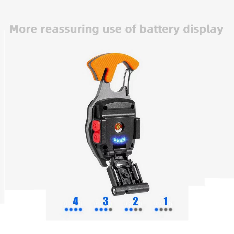 Portable Keychain Light Multifunctional Tool Keychain, Suitable for Walking, Camping, and Emergency Lighting