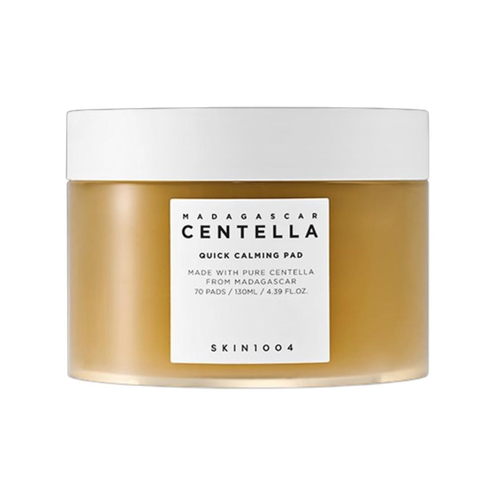 SKIN1004 Madagascar Centella Quick Calming Pad 70 Sheets (130ml) – Rapid Soothing & Hydrating Toner Pads