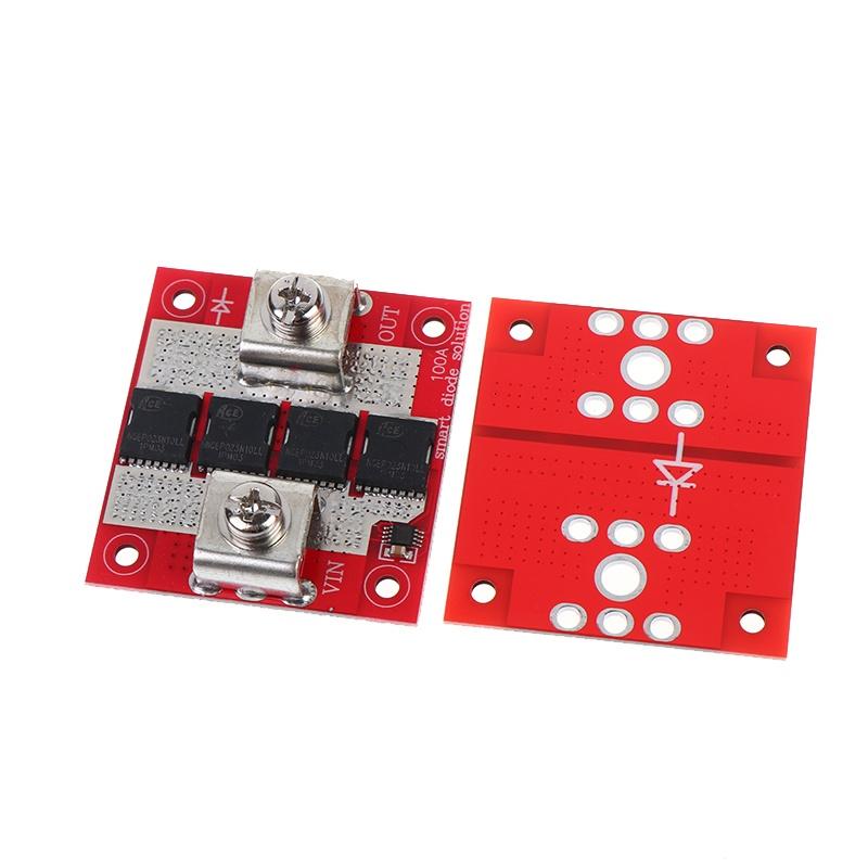 100A High Current Ideal Diode Module Charging Backflow Protection Reverse Connection Reverse Current Protection Non-Grounded