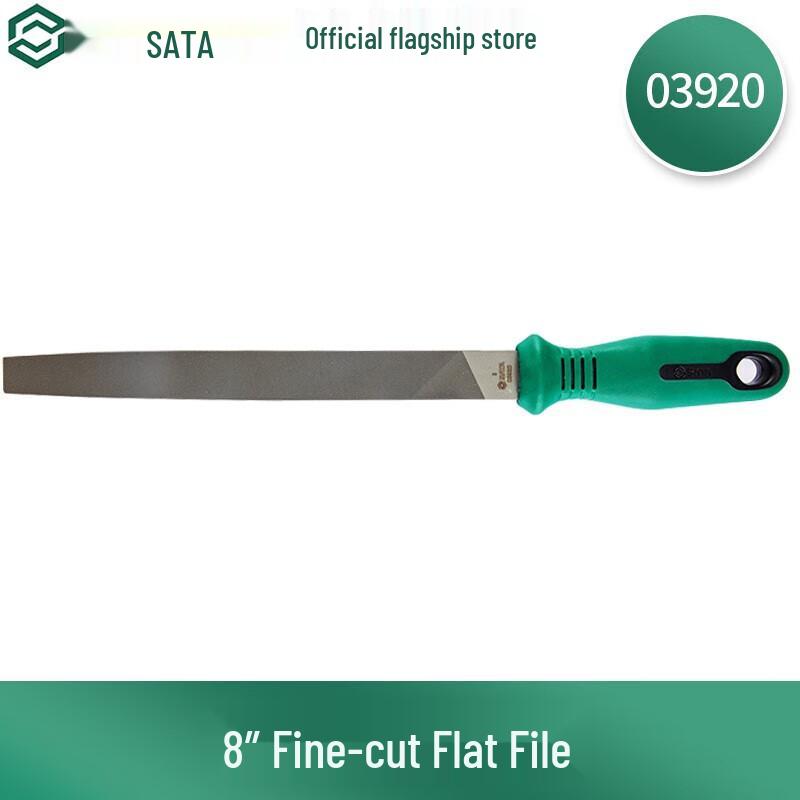 SATA Fine-tooth Steel Flat File