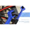Motorcycle Chain Brush Cleaner Plastic Bicycle/Moto Brush Clean Chain Cleaner Outdoor Scrubber Road Care Tools Motorcycle Parts