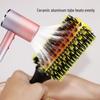 Boar Bristle Aluminum Tube Nylon Round Brush - Brazilian Style Hair Styling Comb
