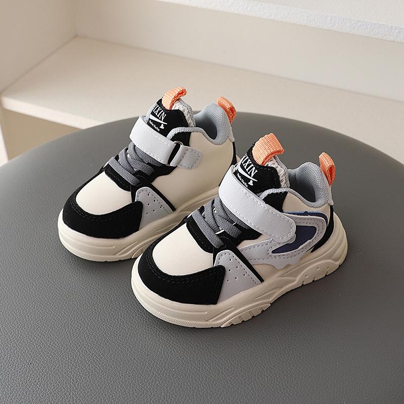 Kids Mid Top Canvas Shoes 1-5 Years Old Boys Girls Casual Sneakers Spring Autumn Non Slip Toddler Baby Sports Shoes