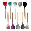 Wutuo 12-Piece Silicone & Wooden Handle Kitchen Utensil Set