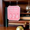 DIY Hanging Bookshelf Counter Hanging Bookshelf Counter Books Read This Year Signage Bookish Decor Reading Plan Management