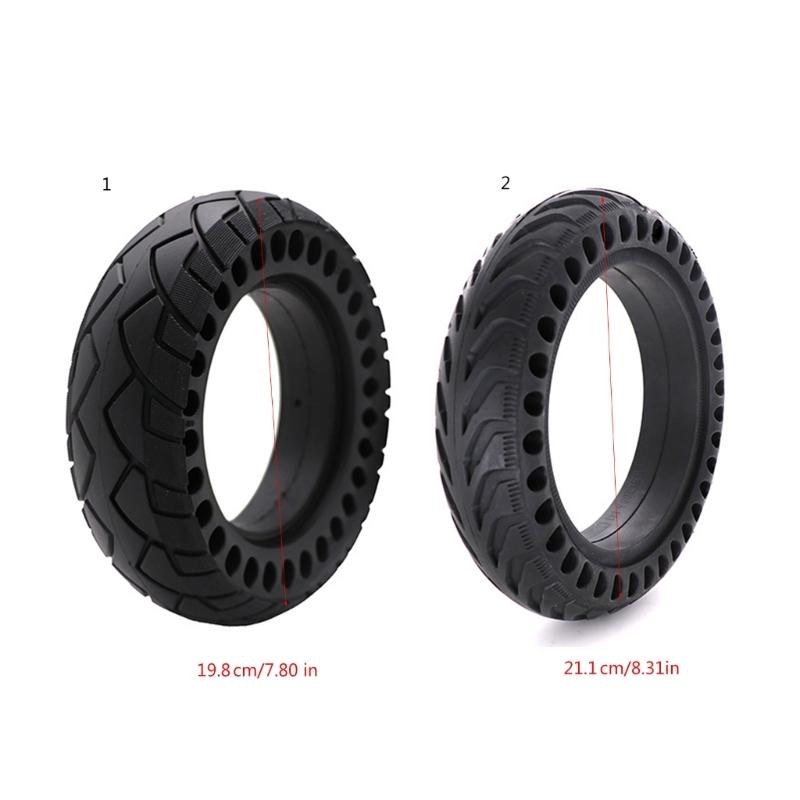 Vollgummireifen vorne/hinten für Elektroroller Vollreifen für Elektroroller-Ersatz Schlauchlose Räder