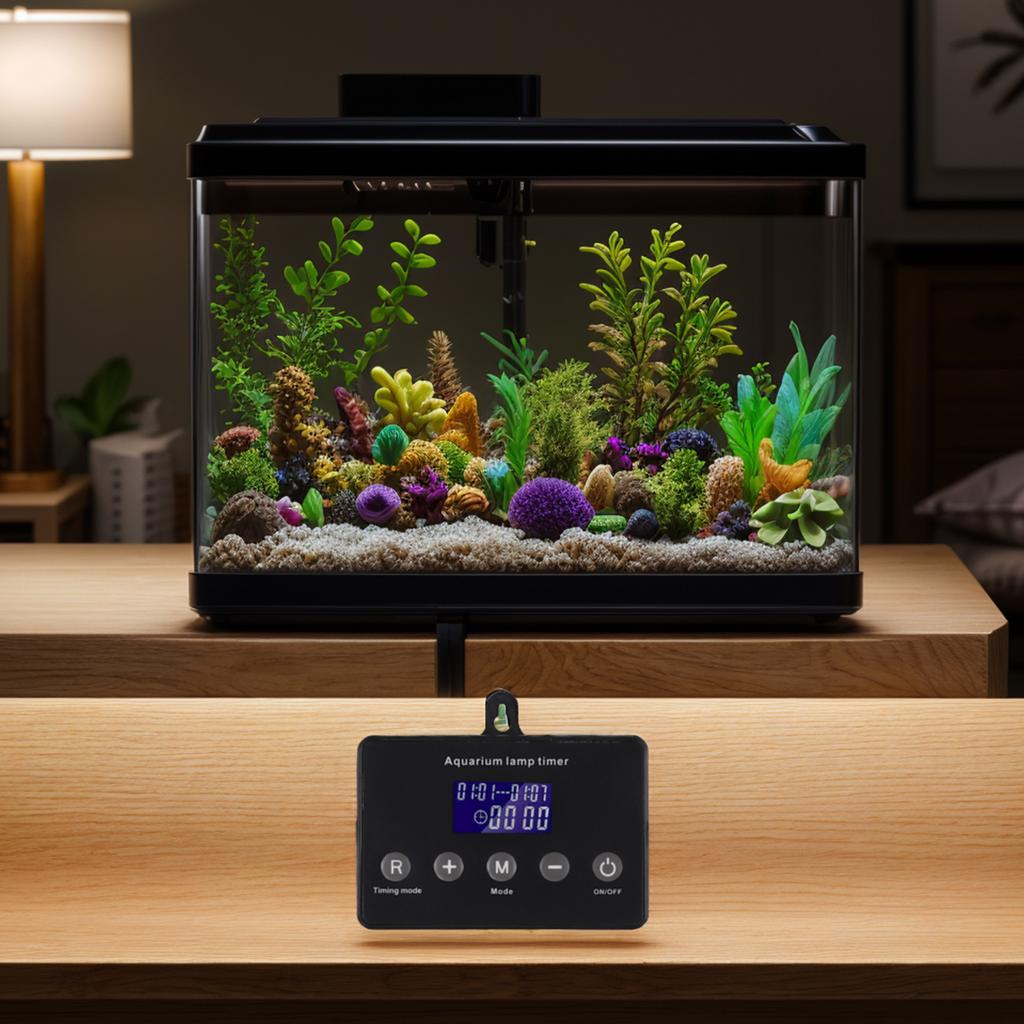 Schalterlicht-Controller LED-Licht Beleuchtungszubehör Kunststoff-Ersatzteil für Aquarium Intelligentes Zeitschaltersystem