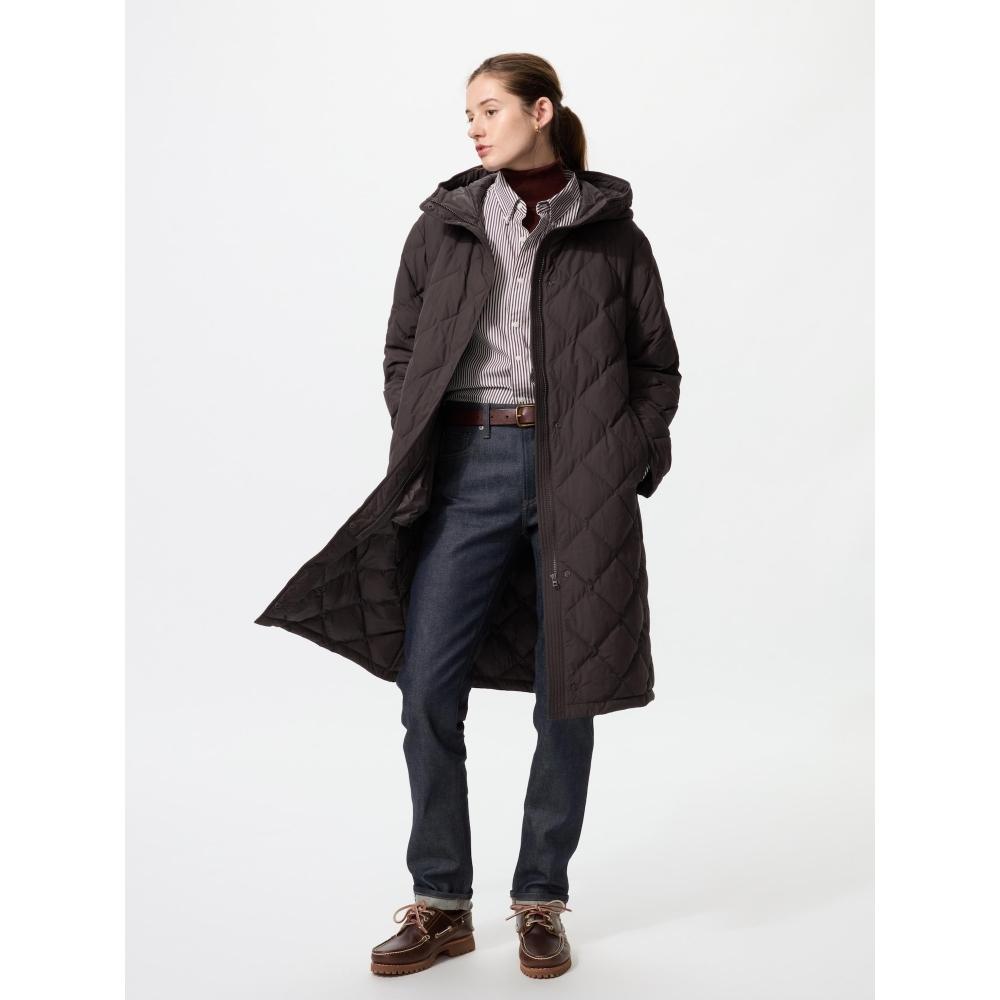 Uniqlo Pufftech Long Coat  Relaxed Fit 