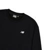New Balance Sweatshirts Men's Black Crew Neck Moderate Other (Unisex) Sweatshirts NCD42081 BK