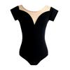 Acrylic Short Sleeve Leotard for Chinese Dance, Yoga, and Ballet Practice