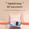 Rechargeable Heated Lumbar Massage Belt - Large Screen, Vibration, Warm Abdomen Support, Perfect Mother's Day Gift