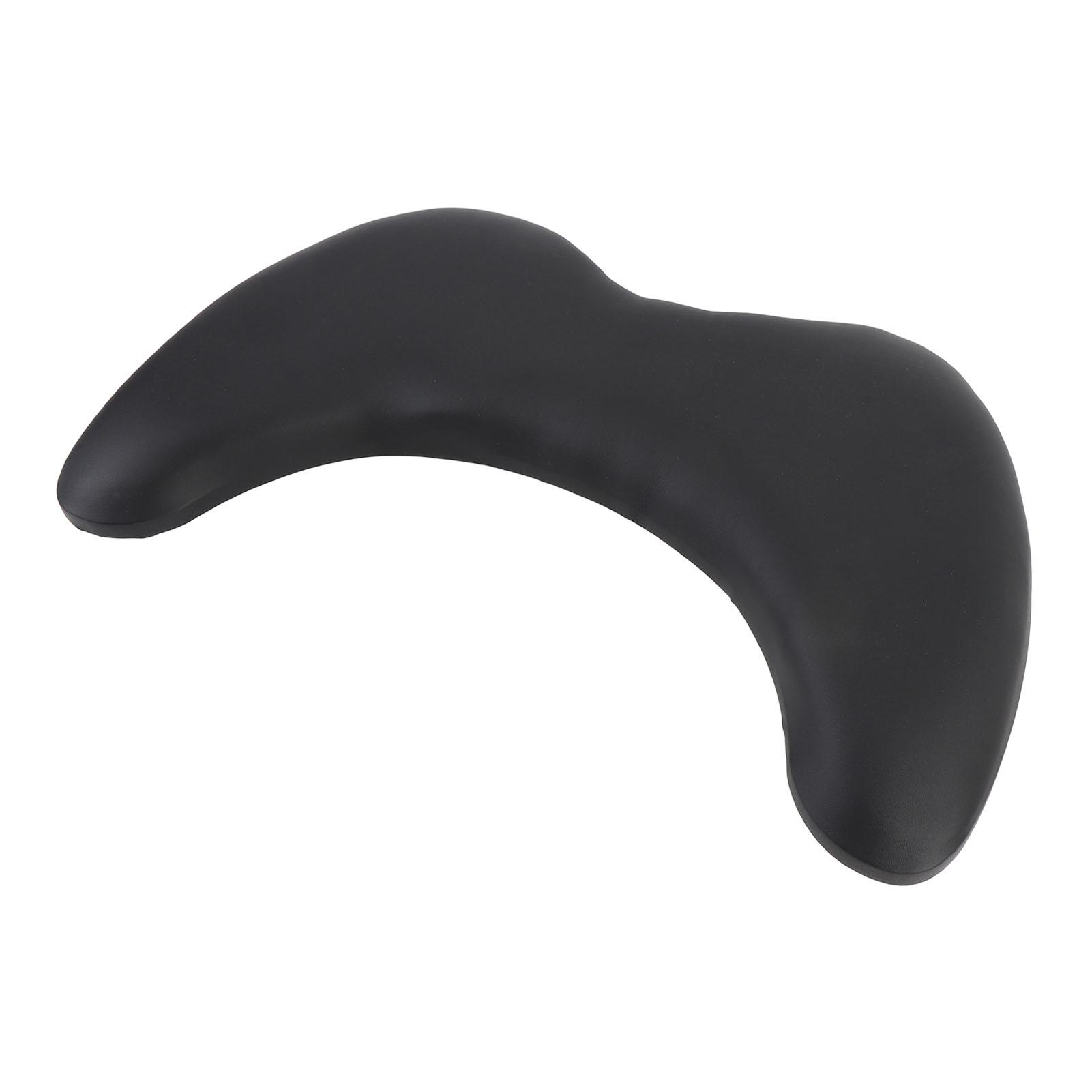 

Подлокотник для ногтей Nails Tech, съемная U-образная наклонная маникюрная подушка для рук из искусственной кожи чёрный