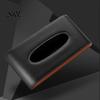 Car Tissue Holder for Dashboard Box, Sun Visor Type Block Hanging Container, Towel Napkin Holder, Easy Clean Paper Rack Organizer, Stable Dispenser