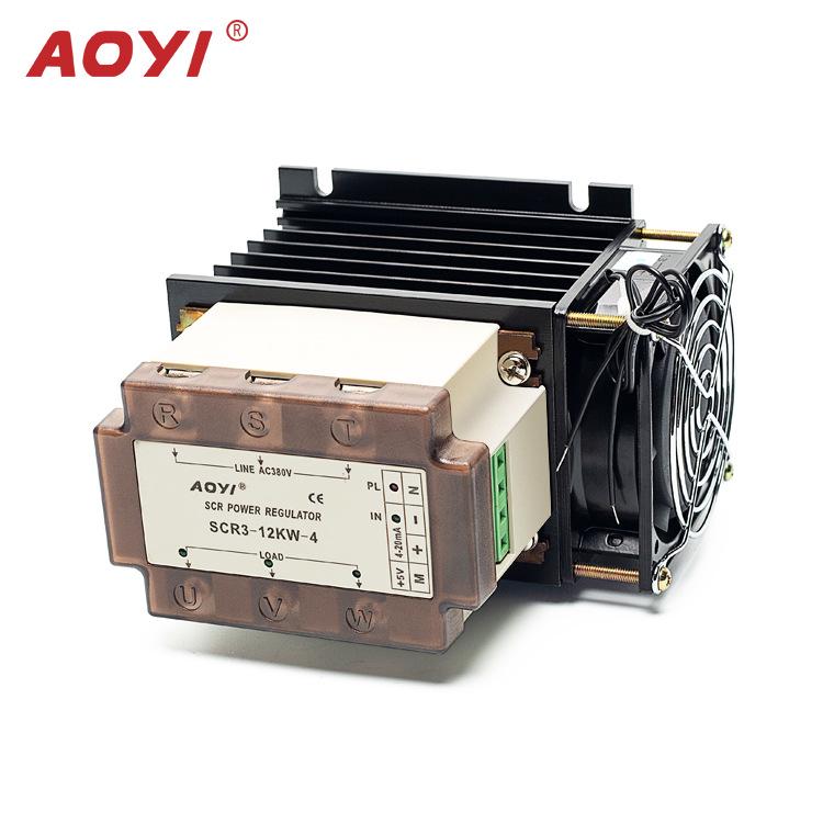 AOYI 6-24KW Shoe Tunnel Oven SCR3-KW-4 Three-Phase Power Regulator