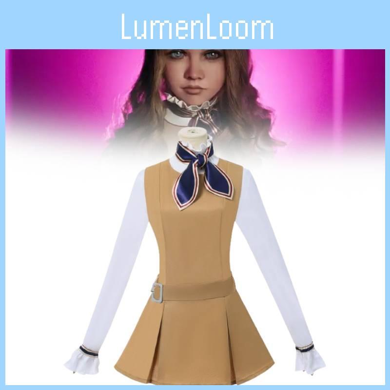 Roleplay M3gan 20 Costume Dress Cosplay Clothing Stage Halloween Performance