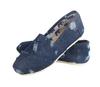 European Canvas Slip-On Shoes: Solid Color Linen Style Foot Covers