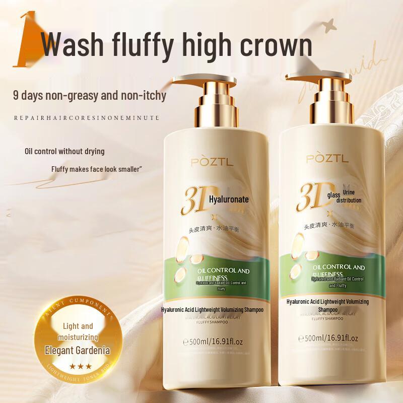 

Pozitilan Hyaluronic Acid Volumizing & Anti-Dandruff Shampoo