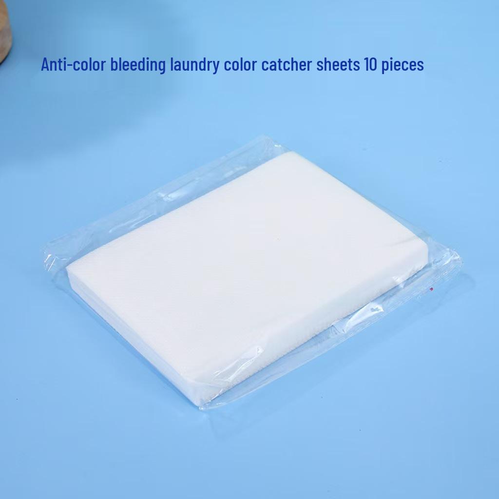 Color Absorbing Anti-Bleed Laundry Sheets for Washing Machines (Non-Dyeing)