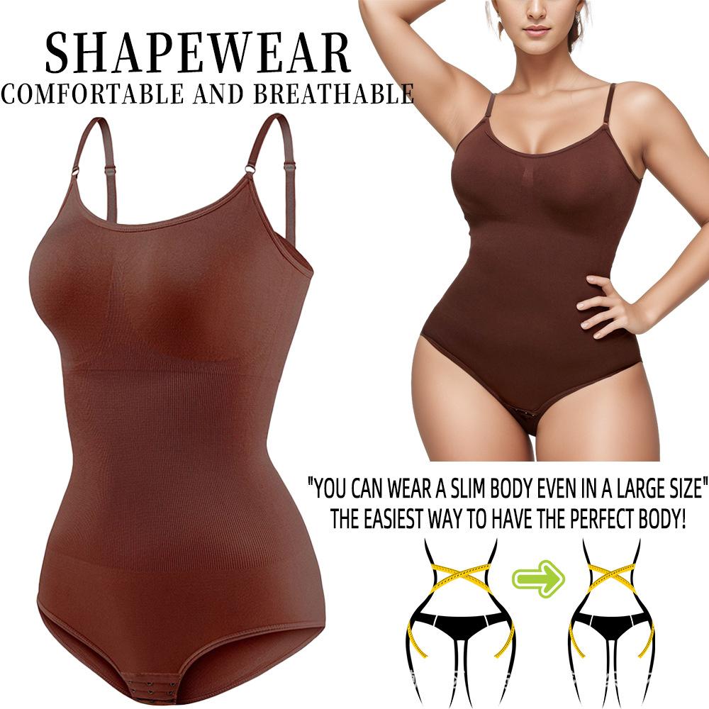Plus-size Waist-cinching, Tummy-flattening, Butt-lifting Body-Sculpting Jumpsuit for Women: Tummy-Tucking, Lifting, and Slimming Shaping Underwear
