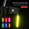Creative Bicycle Taillight: High-Brightness Flowing Navigation Light for Mountain & Road Bikes