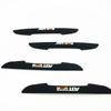 4pec/set ABT Logo The Door Crash Bar Universal Type Car SUV Side Door Edge Protector Protective Strip Scrape Guard Bumpe Car Styling Accessories