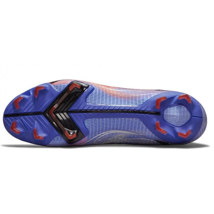 Nike Mercurial Superfly 8 Fg Kylian Mbappe Vlammen Paarse Zool DJ3977-506