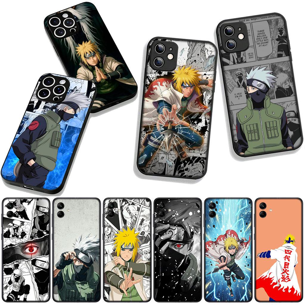 Narutos Namikaze Minato Kakashi Case for Motorola Moto G54 G05 G24 G45 G55 G75 G85 G15 G57 G86 Power Edge 50 30 Fusion neo Pro