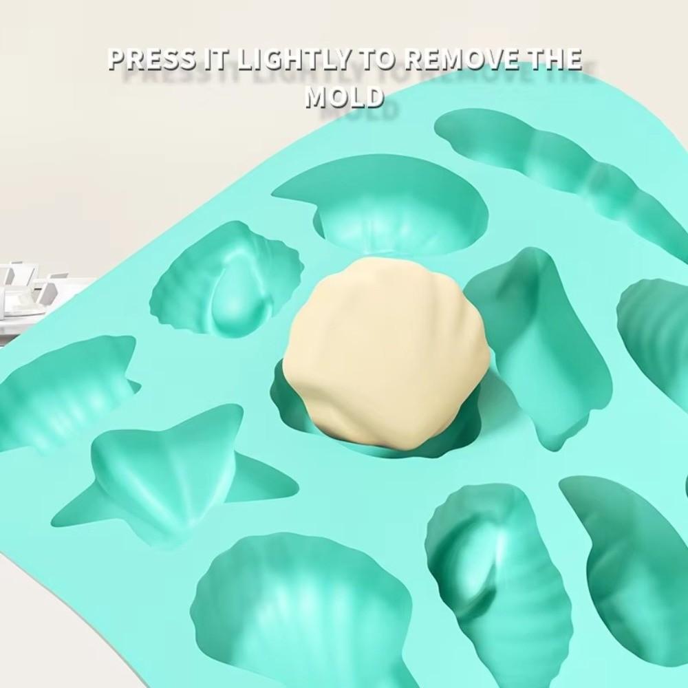 Silicone Material Ocean Themed Molds Multi-Cavity Design Starfish Candy Mold  Party Treats