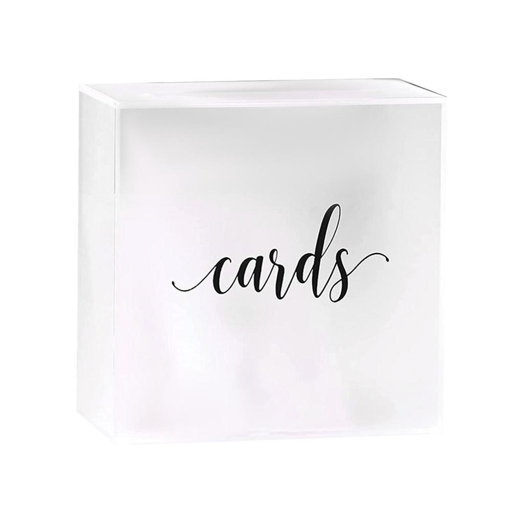 Hochzeits-Geldbox aus Acryl, Box Groß Dekorationen Acrylhochzeit, für Baby