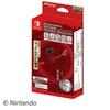 Max Games Dual Duct Gaming Earphones for Nintendo Switch Black  White  Red