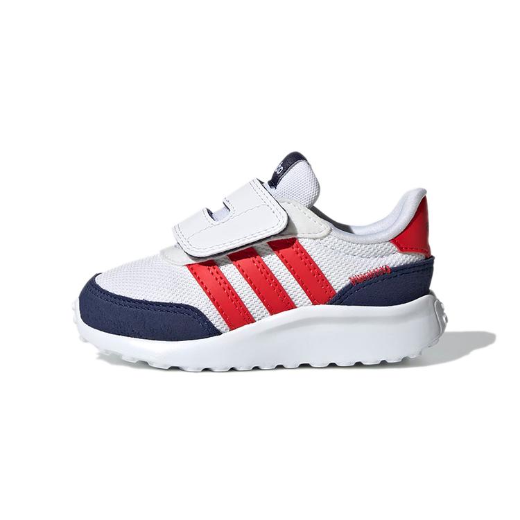 

Adidas Neo Run 70S Abrasion Resistant Low top Toddler Shoes White Red Blue Baby GW0326 27