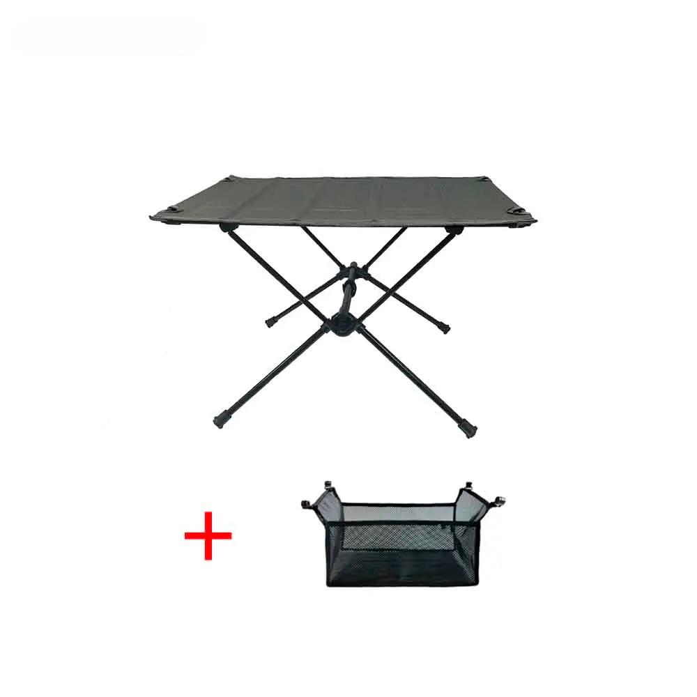 

Camping Oxford Fabric Table Folding Desk Lightweight Foldable Cloth Tables Outdoor Fishing Picnic Desk Camping Equipment армія зелений колір