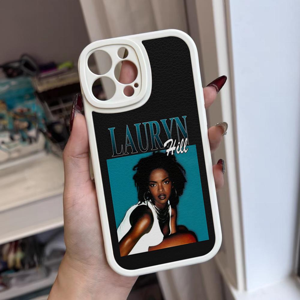 Rapper Lauryn Hill Phone Case For Iphone 15 14 12 13 Pro Max 11 Mini X Xr Xs 7 8 Puls Lambskin Silicone Cover