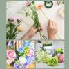 Floral Tape For Artificial Flowers 0.47in Wide Florist Tape Green 30 Gauge Strap Set For Crafting Plant Arrangement Grafting