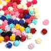 10pcs/Lot 6-12mm Imitation Coral Beads Rose Flower Resin Beads For Jewelry Making DIY Bracelet Neckalce Accessoires