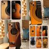 Klassische Holzgitarre Handyhülle Für iPhone 17 Pro Max 14 13 12 11 15 16 Pro Max mini 16 15 Plus 16e 17 Air Cover