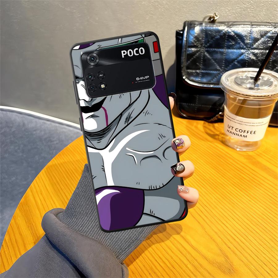 

Чехол для телефона Funda для Xiaomi Poco F8 C61 C50 M3 M4 M7 Pro X3 X4 X5 X7 Pro F1 C71 F3 M5 C75 Dragon Ball Saiyan Goku Боевой Poco x7 pro