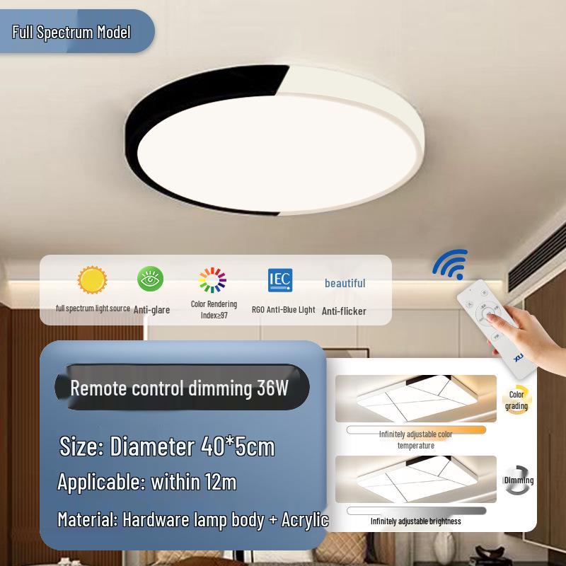 2025 Minimalist Luxury LED Ceiling Light - Ultra-Bright, High-End Design for Bedroom