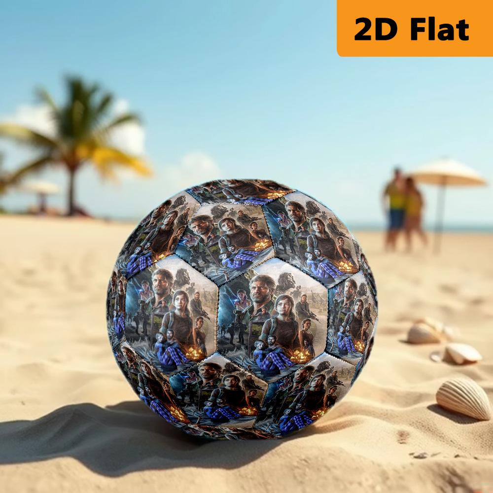 Survival Post-Apocalyptic World Soccer Ball Suitable for Both Training and Competition Very Elastic