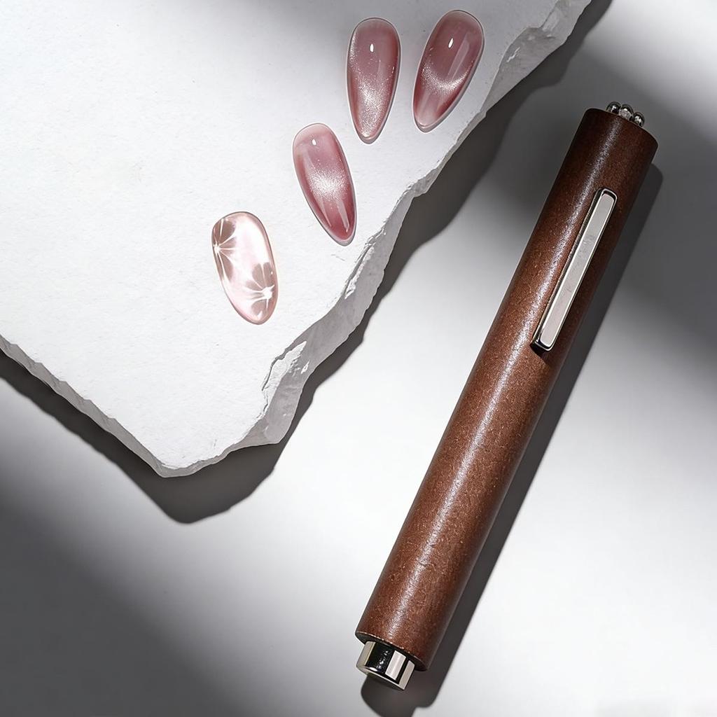 Cat Eye Nail Art Magnet: Multi-functional, Super Strong, Flower Pattern Tool.