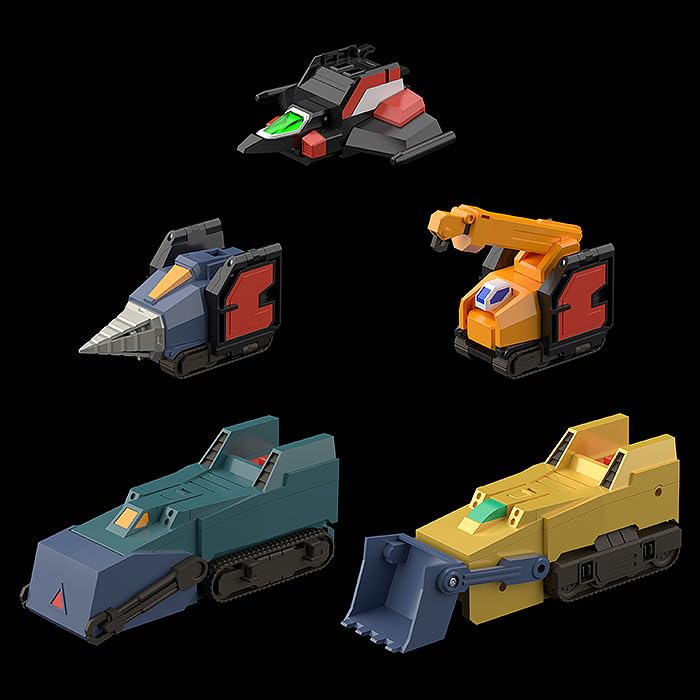 Brave Express Might Gaine THE Combined Might Kaiser Non-Scale Plastic Painted Movable Figure