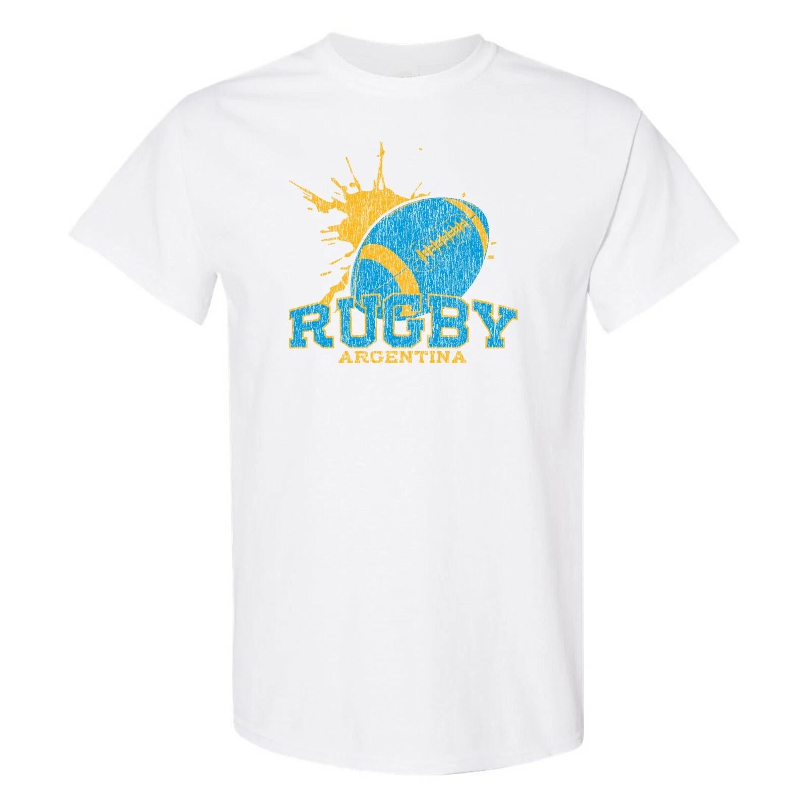 Argentina Rugby - Summer Games Football Competition T Shirt - White 3XL