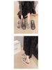 Women's Summer Thick-Soled Slippers: New Chinese Style, Sponge Cake Heel, White/Black