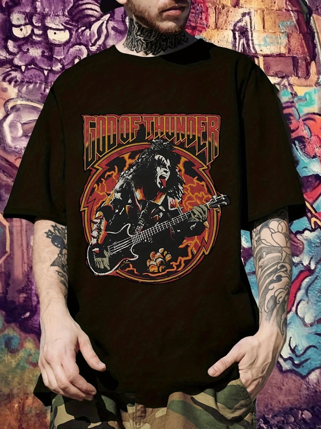 

Rock Music Graphic T-shirt - Short Sleeve L