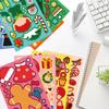 Christmas Make A Face Stickers, 8X Make Your Own Activities Sticker, Christmas Sticker For Kids Ages 4+, Face Stickers For School Rewards