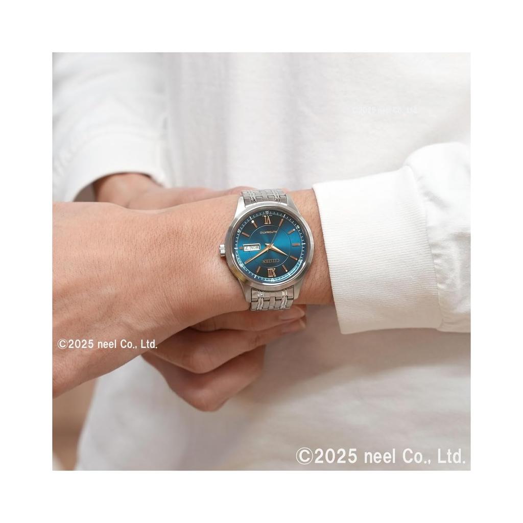 CITIZEN Collection Men's Mechanical Automatic Watch NY4050 NY4052 NY4057 Day Date Sapphire Glass 5 Bar